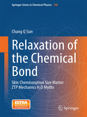 cover image of Relaxation of the Chemical Bond